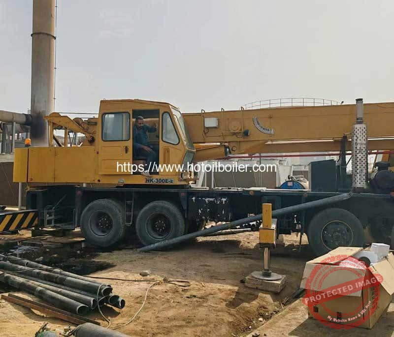 Thermal-Fluid-Oil-Heater-Installation-for-Iraq-Customer